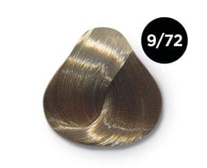 OLLIN performance 9/72 блондин коричнево-фиолетовый 60мл перманентная крем-краска для волос